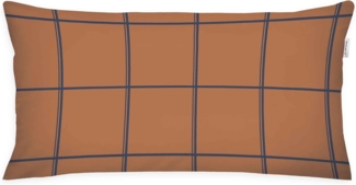 TOM TAILOR HOME Kissenbezüge new bedroom, LARGE CHECK, 40x40 cm oder 40x80 cm, (1 Stück), mit Markenreißverschluss