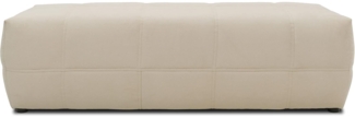 DOMO Collection Brandon Hocker, Sitzhocker, Fußhocker, beige, 150 x 60 x 40 cm