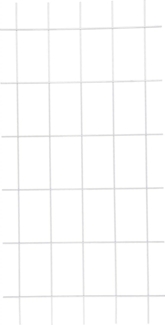 TrendLine Spaliergitter 150x75 cm weiß 150x75 cm