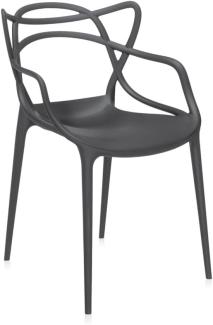 Kartell Masters, Stuhl, Schwarz, 4er-Satz