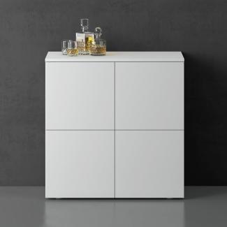 doporro Sideboard Kommode Möbel Mehrzweckschrank Push-to-Open Aufbewahrungsschrank