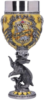 Nemesis Now Weinglas Harry Potter Kelch Hufflepuff, handbemalter Kelch