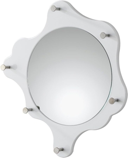 HAKU Möbel Wandgarderobe - weiß-chrom - B. 48cm - HAKU-42387