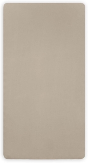 Jollein Jersey Spannbettlaken Nougat 40 x 80 / 90