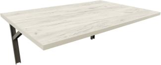 mikon 70x50 Wandtisch Wandklapptisch Küchentisch Schreibtisch Esstisch Klapptisch Esstisch Wandtisch Küchentisch Schreibtisch Kinderschreibtisch Bartisch Computertisch | Weiss Craft