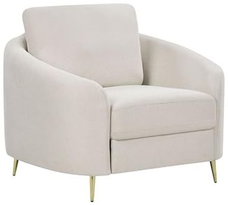 Sessel TROSA Stoff Helles Beige