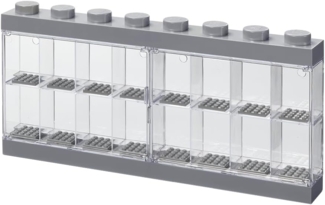 Room Copenhagen 'LEGO Minifiguren Display Case 16' Aufbewahrungsbox grau