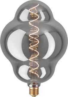 Eglo 110255 LED Leuchtmittel E27 1X4W 2000K 110lm schwarz-transparent L:29cm Ø20cm dimmbar