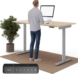 Ergotopia Schreibtisch Desktopia One (elektrisch höhenverstellbarer Schreibtisch)