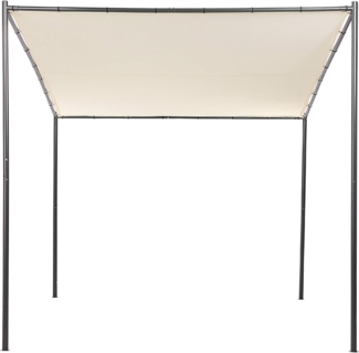 Pavillon VIMINO Metall 282 cm 294 cm Beige