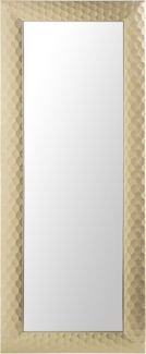 Wandspiegel gold rechteckig 50x130 cm ANTIBES