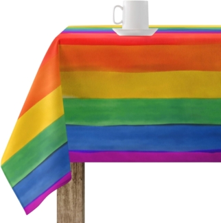 Belum Tischdecke aus Kunstharz, schmutzabweisend, Maße: 100x140 cm, Stoff: 100% Baumwolle, harzbeschichtet, schmutzabweisend, 300 g, Modell: Pride 80