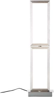 Brilliant Leuchten No. G93452-21 Tischleuchte LED Tunar 2-flammig alu dimmbar