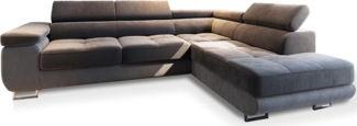 Masseno Ecksofa SELVA mit Schlaffunktion L-Form, Sofa mit Bettkasten