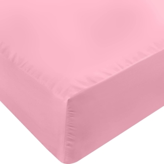 Utopia Bedding Queensize-Spannbetttuch – Bettlaken – Tiefe Tasche – weiche Mikrofaser – einlauf- und lichtbeständig, pflegeleicht, nur 1 Spannbetttuch (rosa)