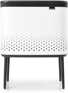 Brabantia Bo Wäschekorb, 60 L weiss