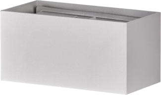 Fischer & Honsel 30518 LED Außenwandleuchte Wallo silberfarben IP44 3000K