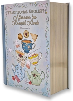 MediMuc Keksdose Große Buchdose Tea Book