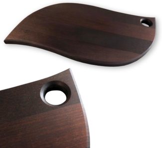 Küchenbrett / Servierbrett - Massivholz, Birke - 39 x 18 x 2cm