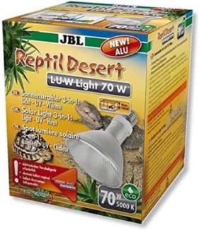 JBL ReptilDesert L-U-W Light alu 70W weiß / transparent
