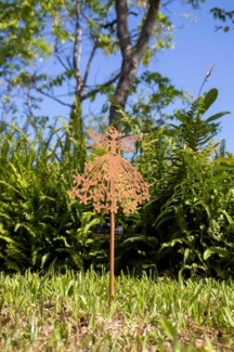 Northpoint LED Solarleuchte Gartenstab Solarstecker Außenbereich mit Dämmerungssensor