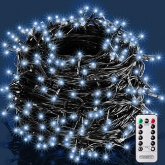 monzana Lichterkette, 200/400/600 LEDs warmweiß/kaltweiß/bunt Weihnachtsbaum