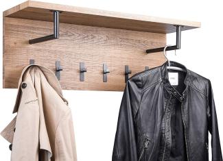 HomeTrends4You Surat Wandgarderobe, MDF, B/H/T = 80x30x26cm