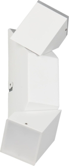 LED Wandleuchte RAGLAN für innen schwenkbar Weiß, Höhe 17cm