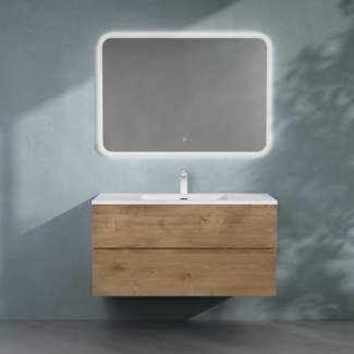 doporro Badmöbel-Set Badezimmermöbel Badezimmer Waschbecken Waschtisch Aqualis