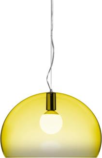 Kartell FL/Y, Suspension Lamp, Gelb