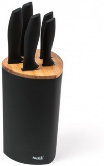 Husla Husla Set mit 5 Küchenmessern im Block 31258