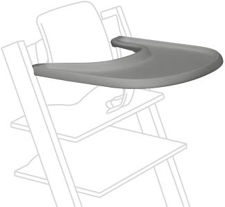 Stokke Tray für 'Tripp Trapp' Hochstuhl, storm grey