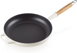 Le Creuset Bratpfanne Signature 28 cm Meringue - 25 bis 28 cm - Creme/Beige