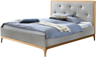 Hasena Dream Pronto Silento Polsterbett 160x200 Eiche bright, geölt