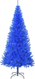 vidaXL Künstlicher Weihnachtsbaum mit Ständer Blau 180 cm PVC 321004