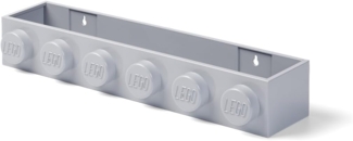 LEGO Bücherregal Ablage, grau