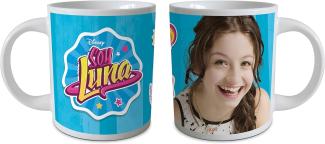 empireposter Soy Luna Smile Größe (cm), ca. Ø8,5 H9,5 Beschreibung: Keramik Tasse, weiß, bedruckt, Fassungsvermögen 320 ml, offiziell lizenziert, spülmaschinen und mikrowellenfest