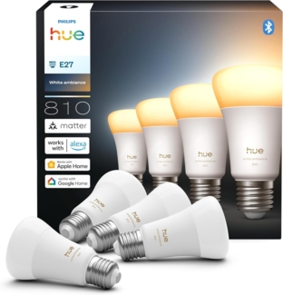 Philips Hue WA E27 4er 60W