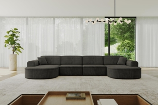 ALTDECOR Wohnlandschaft MARI-U2, Sofa Praktische Bequeme Funktionsecke Couch U-Form Eckcouch, Corner Sofa U-Form Vielseitige Sofa Wohnlandschaft Wohnzimmer