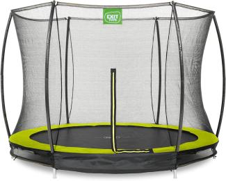 Exit Bodentrampolin Silhouette | Lime | Ø 305 cm