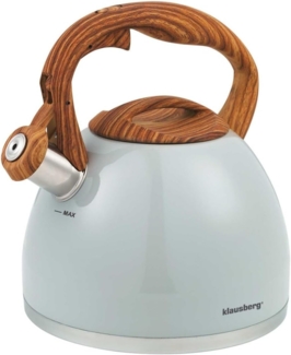 Klausberg Klausberg Wasserkocher, Edelstahl, matt lackiert, 3,0l KB7451