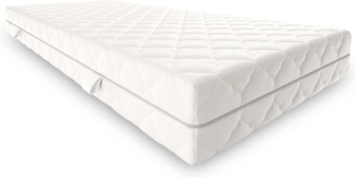 Mister Sandman Matratze 80x200, Taschenfederkernmatratze, Rollmatratze mit 7 Zonen Taschenfederkern, Matratze atmungsaktiv, H3 H2 21 cm hoch, 512 Federn, Federkernmatratze für Jede Schlafposition