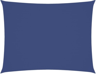vidaXL Sonnensegel Oxford-Gewebe rechteckig 5x7 m Blau