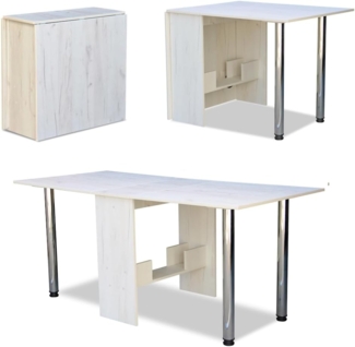 Rodnik Esstisch Amelie, klappbar, stabil & platzsparend, praktische abschraubbare Beine