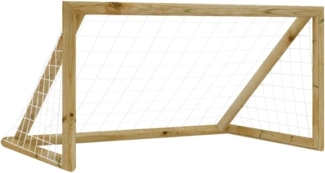 vidaXL Fußballtor, Kiefernholz imprägniert, 160 x 80 x 100 cm