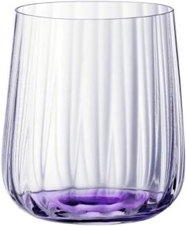 Spiegelau Becher 2er Set LifeStyle, Trinkbecher, Kristallglas, Lilac, 340 ml, 4453665