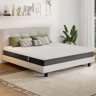 EGO Home Matratze 180x200 cm 20 cm Hoch H3 Kaltschaummatratze mit 3-lagigem Kaltschaum & Beidseitig nutzbar - Druckentlastend, Punktelastisch, Atmungsaktiv, Rückenschonend, Öko-Tex Zertifiziert
