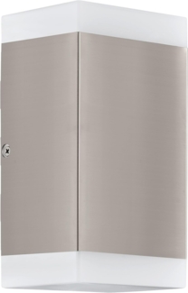 Eglo 75545 BEST CHOICE Wandleuchte CARPINERA Up & Downlight weiß L:10,5 8,5 H:18cm IP44