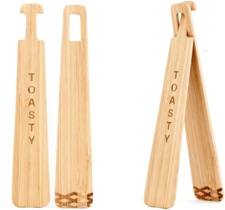Kikkerland 2-Teilig, Warm Und Zange, Bambus