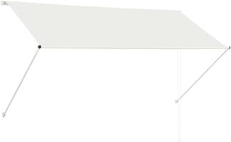 vidaXL Einziehbare Markise 250×150 cm Creme 143766